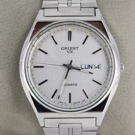 Reloj de pulsera Orient VX años 80