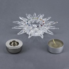 Soporte para velas Swarovski Solaris