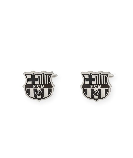 Gemelos F.C. Barcelona | Plata de Ley 925 | Luce tu pasión por el fútbol