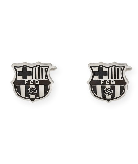 Gemelos F.C. Barcelona | Plata de Ley 925 | Luce tu pasión por el fútbol