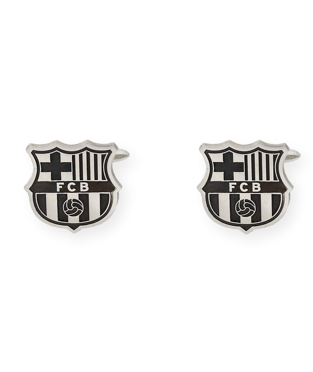 Gemelos F.C. Barcelona | Plata de Ley 925 | Luce tu pasión por el fútbol