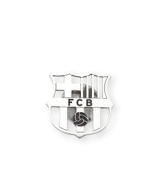 Pin FC Barcelona | Plata 925 | Diseño Calado | Colección Deportiva