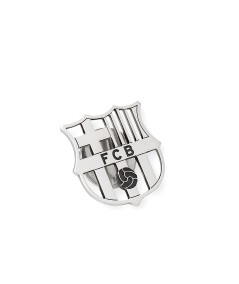 Pin FC Barcelona | Plata 925 | Diseño Calado | Colección Deportiva