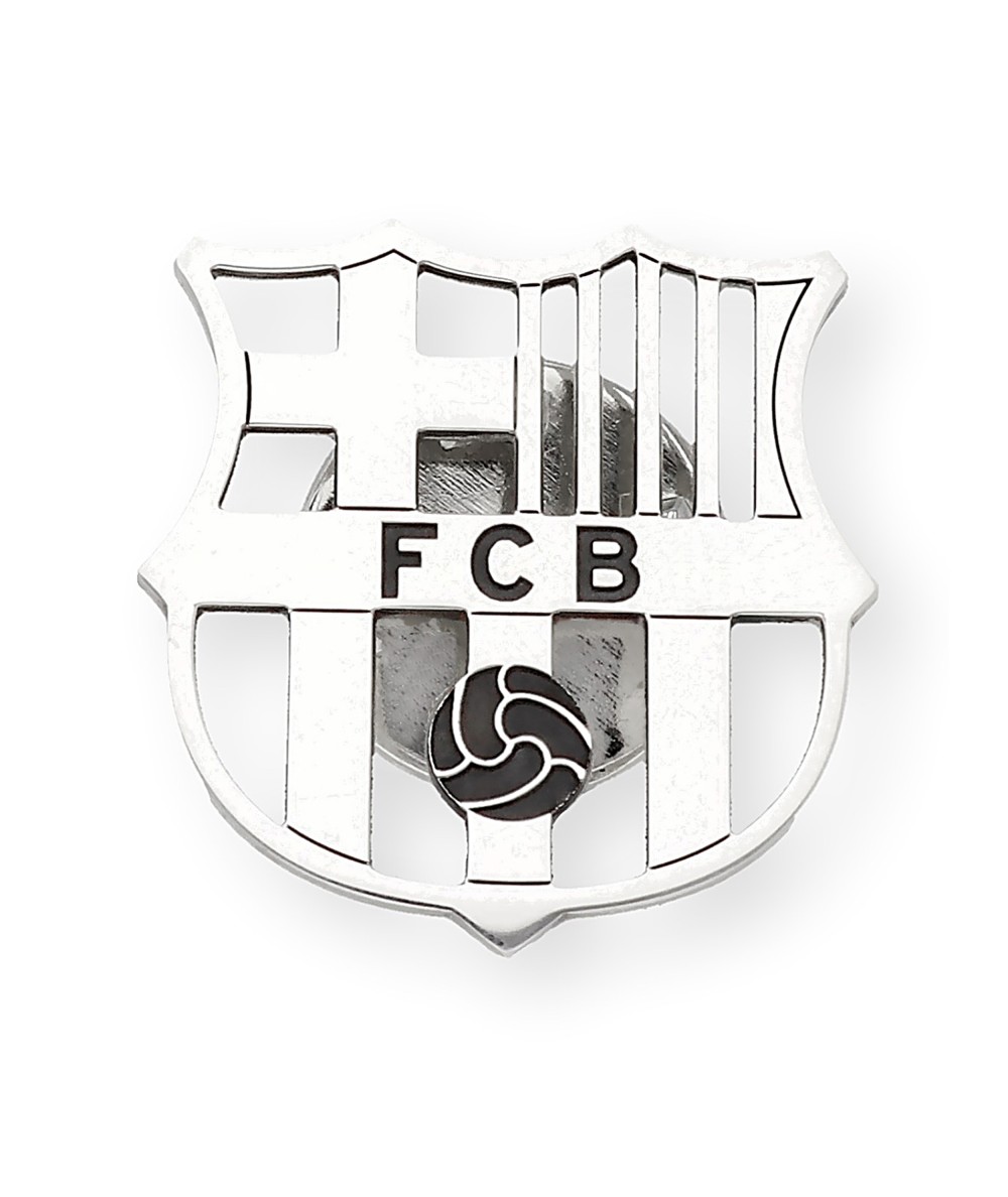 Pin FC Barcelona | Plata 925 | Diseño Calado | Colección Deportiva