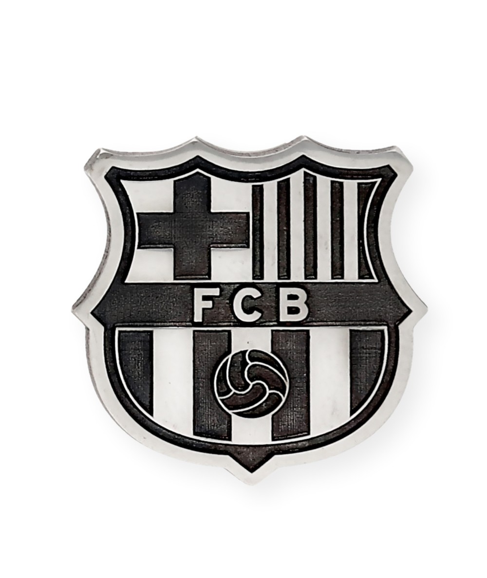 Pin FC Barcelona Plata 925 | Broches Deportivos de Colección