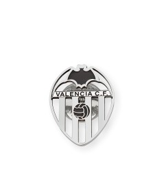 Pin Valencia C.F. Plata 925 | Diseño Calado | Joyas Deportivas Coleccionables