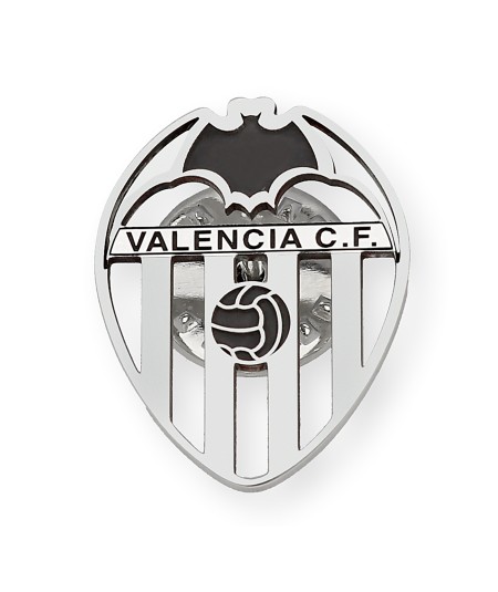 Pin Valencia C.F. Plata 925 | Diseño Calado | Joyas Deportivas Coleccionables
