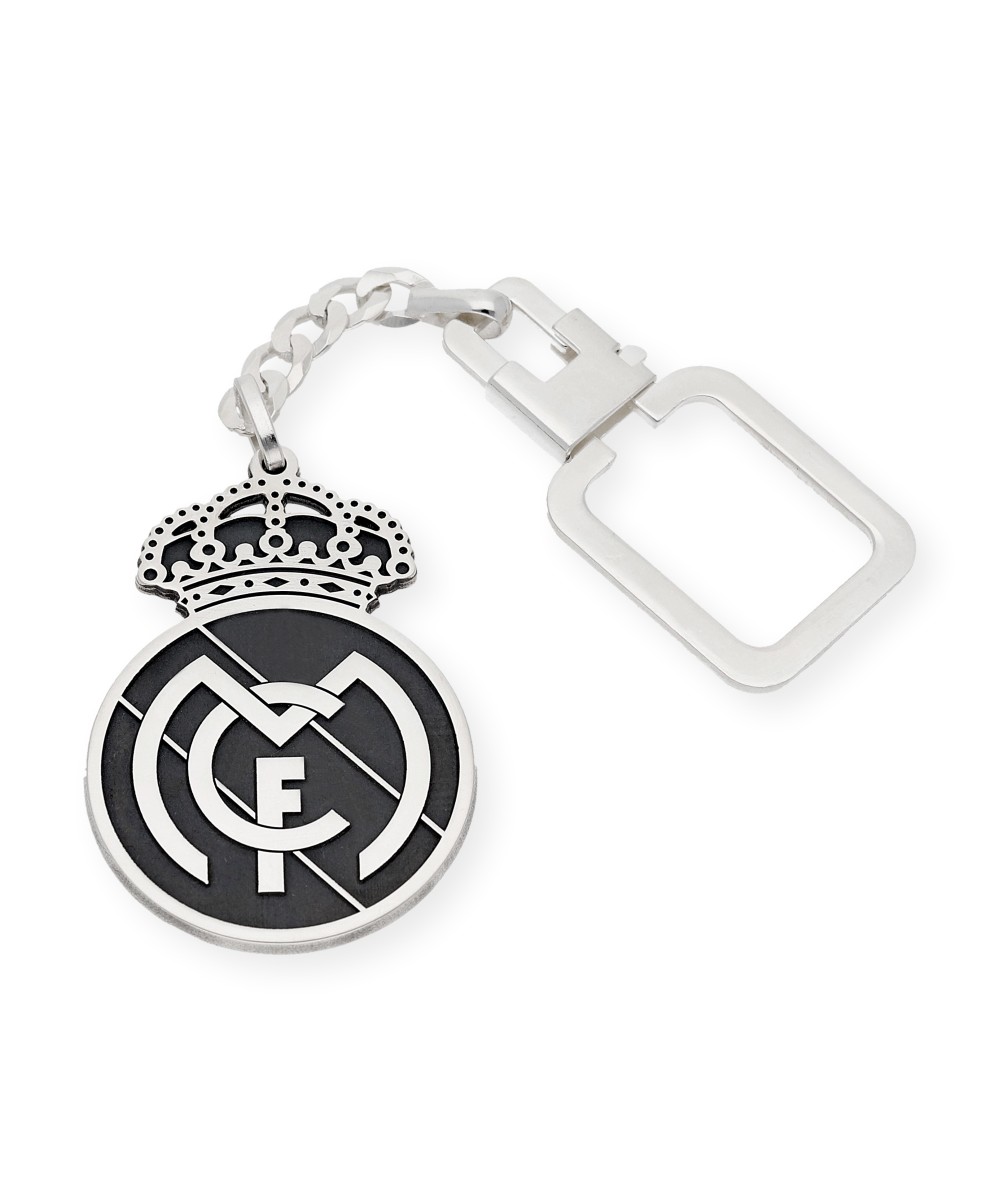 Llavero Real Madrid CF - Plata de ley 925 - Vintage - Hecho a mano