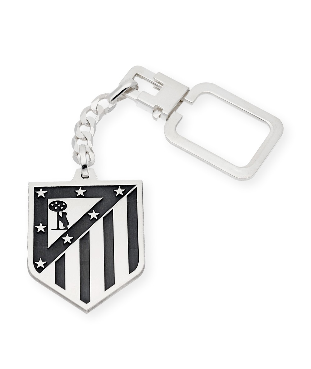 Llavero Atlético de Madrid - Plata de ley 925 - Vintage - Hecho a mano