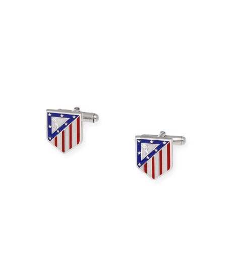 Gemelos del Atlético de Madrid | Plata 925 y Esmaltado a Color