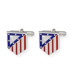 Gemelos del Atlético de Madrid | Plata 925 y Esmaltado a Color