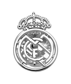 Pin Real Madrid CF Plata de Ley 925 Calado