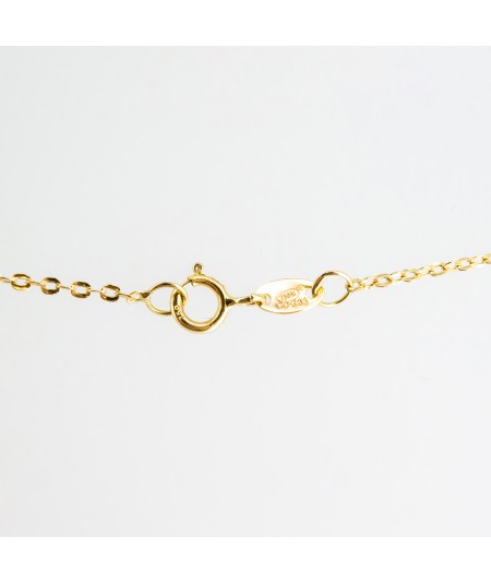 Colgante de Oro 18kt con Zafiro y Esmeraldas