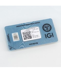 Diamante certificado de 0.35 ct.- Talla brillante