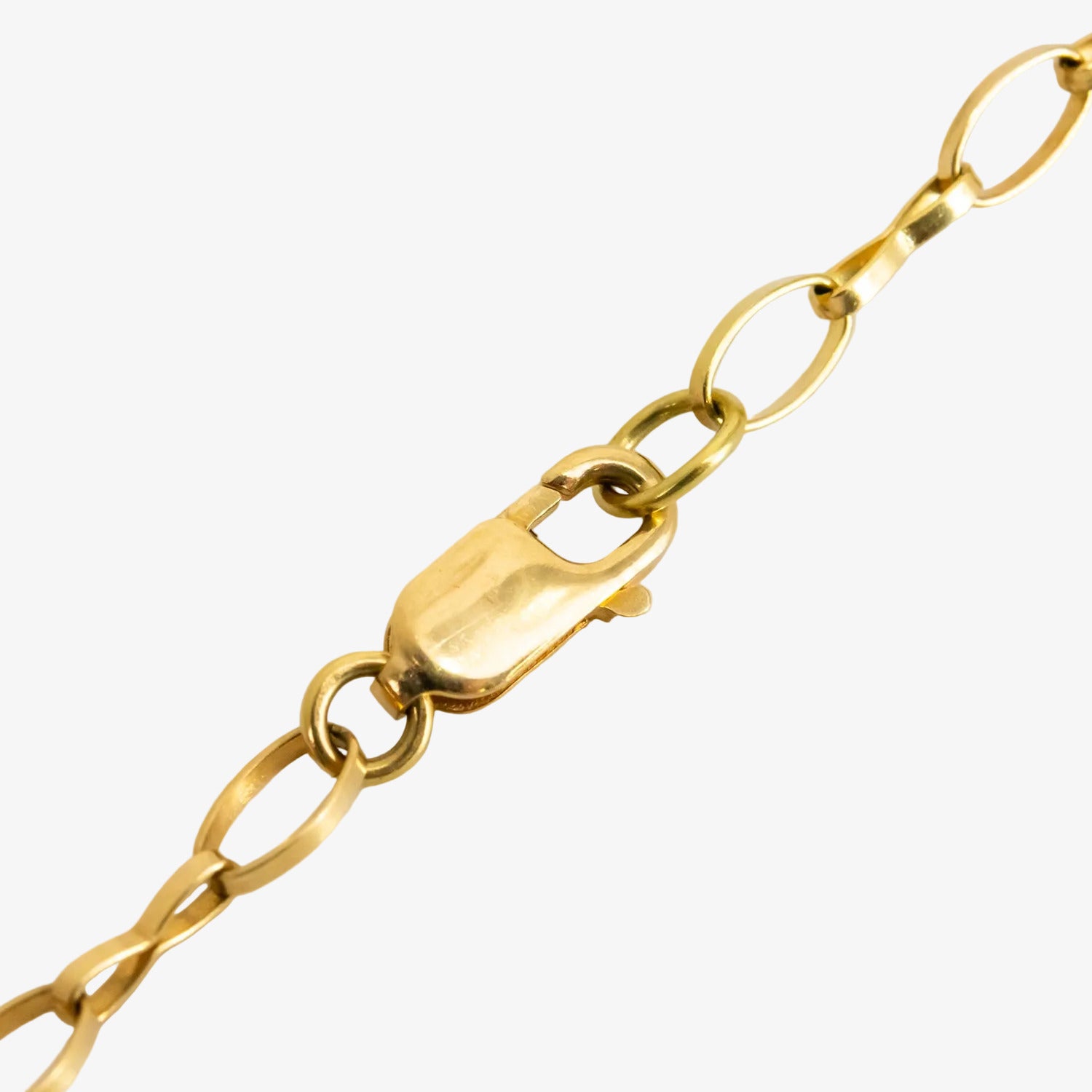 Collar largo de oro de 18 kt. con corales naturales