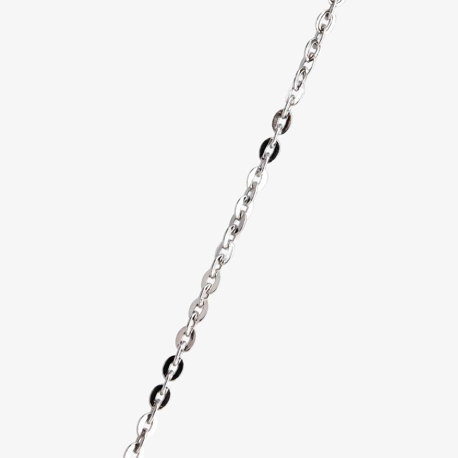 Colgante de oro blanco de 18 kt. con diamantes y perla australiana