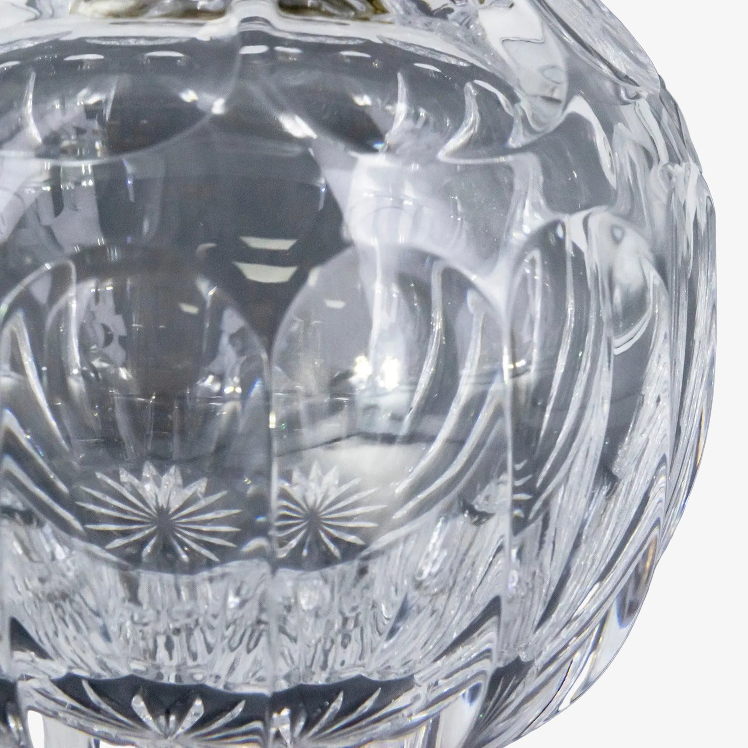 Frasco para perfume de cristal y plata Pedro Durán