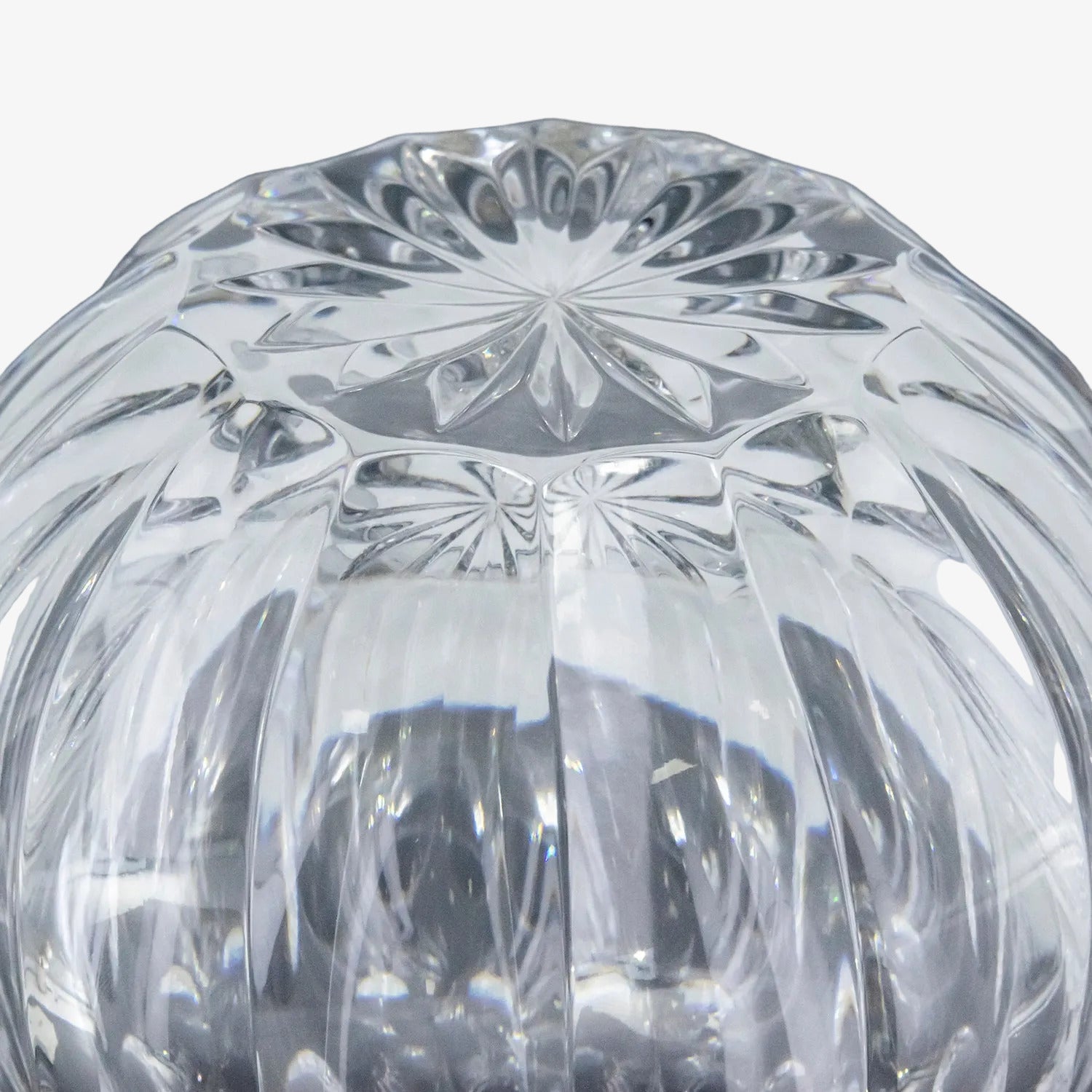 Frasco para perfume de cristal y plata Pedro Durán