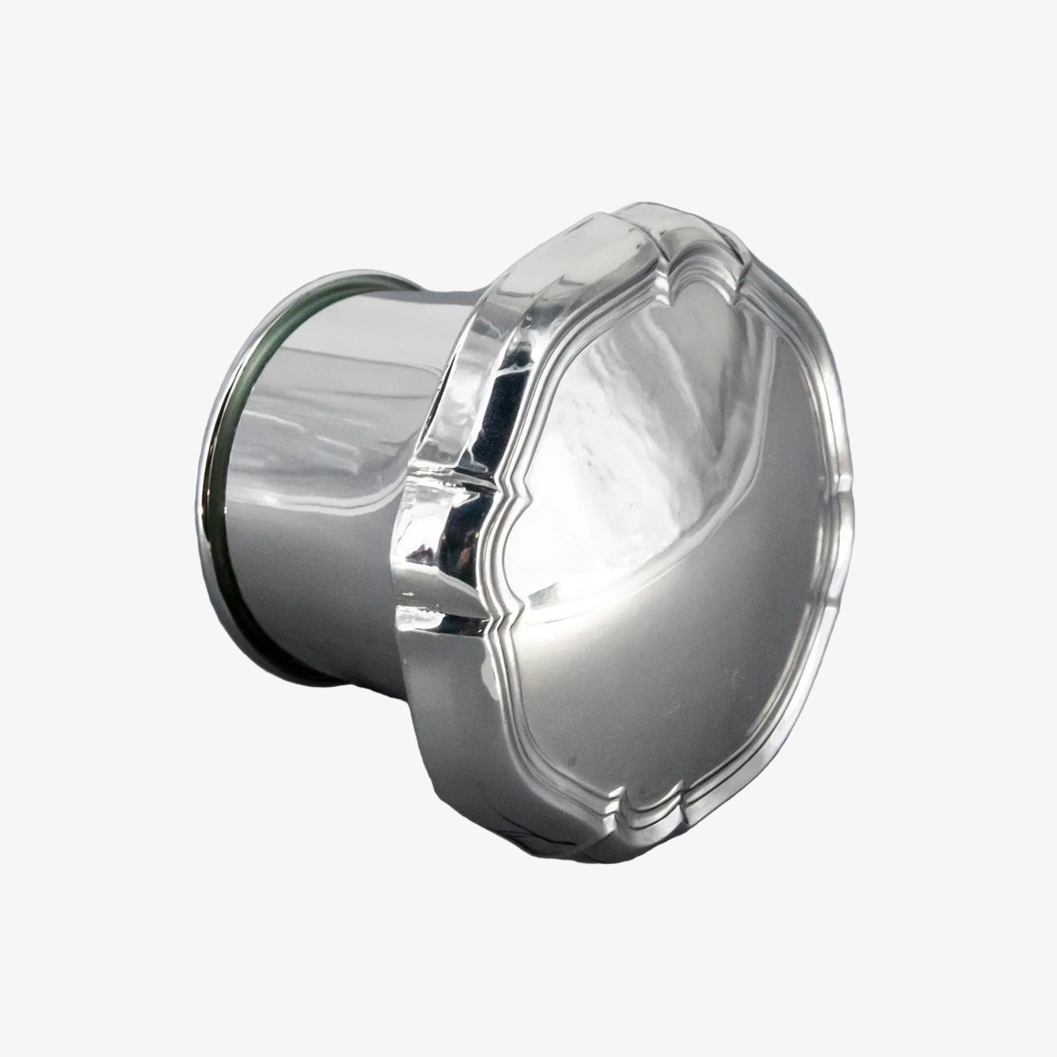 Frasco para perfume de cristal y plata Pedro Durán