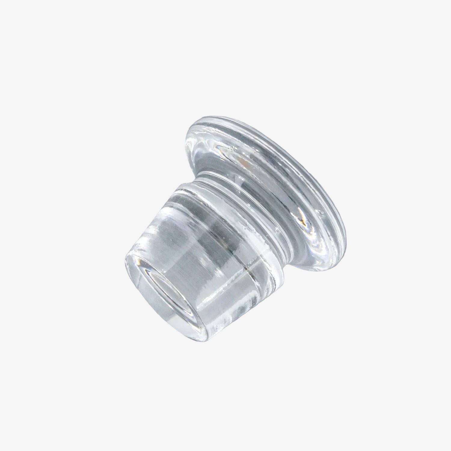 Frasco para perfume de cristal y plata Pedro Durán