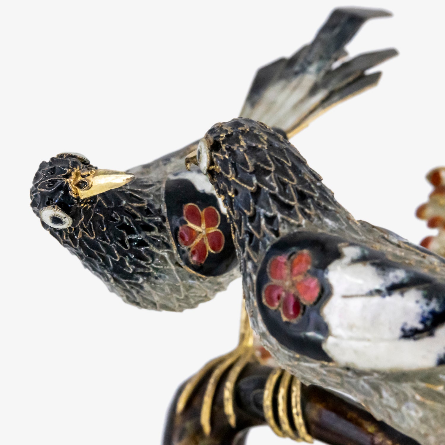 Figura decorativa con temática asiática de naturaleza