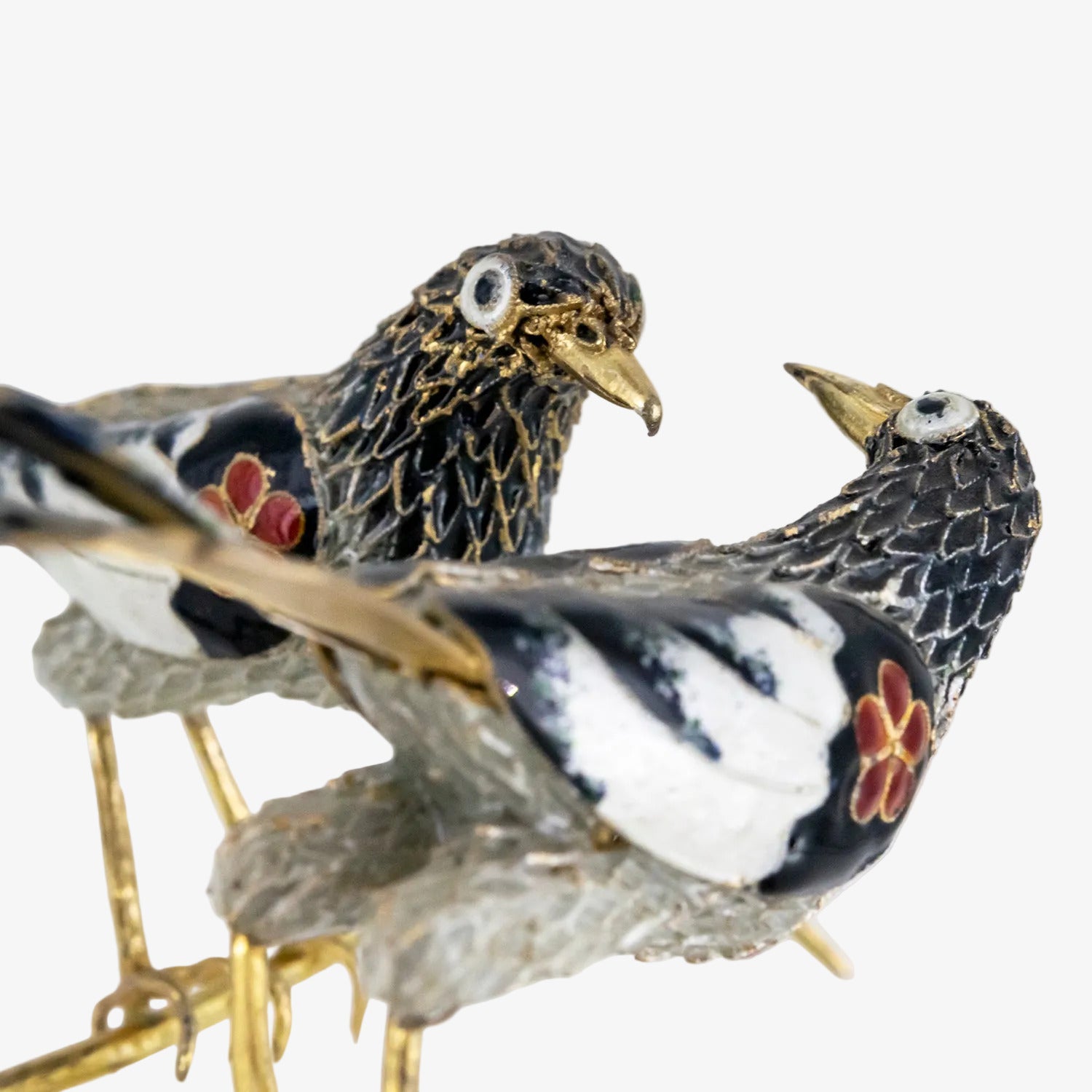 Figura decorativa con temática asiática de naturaleza