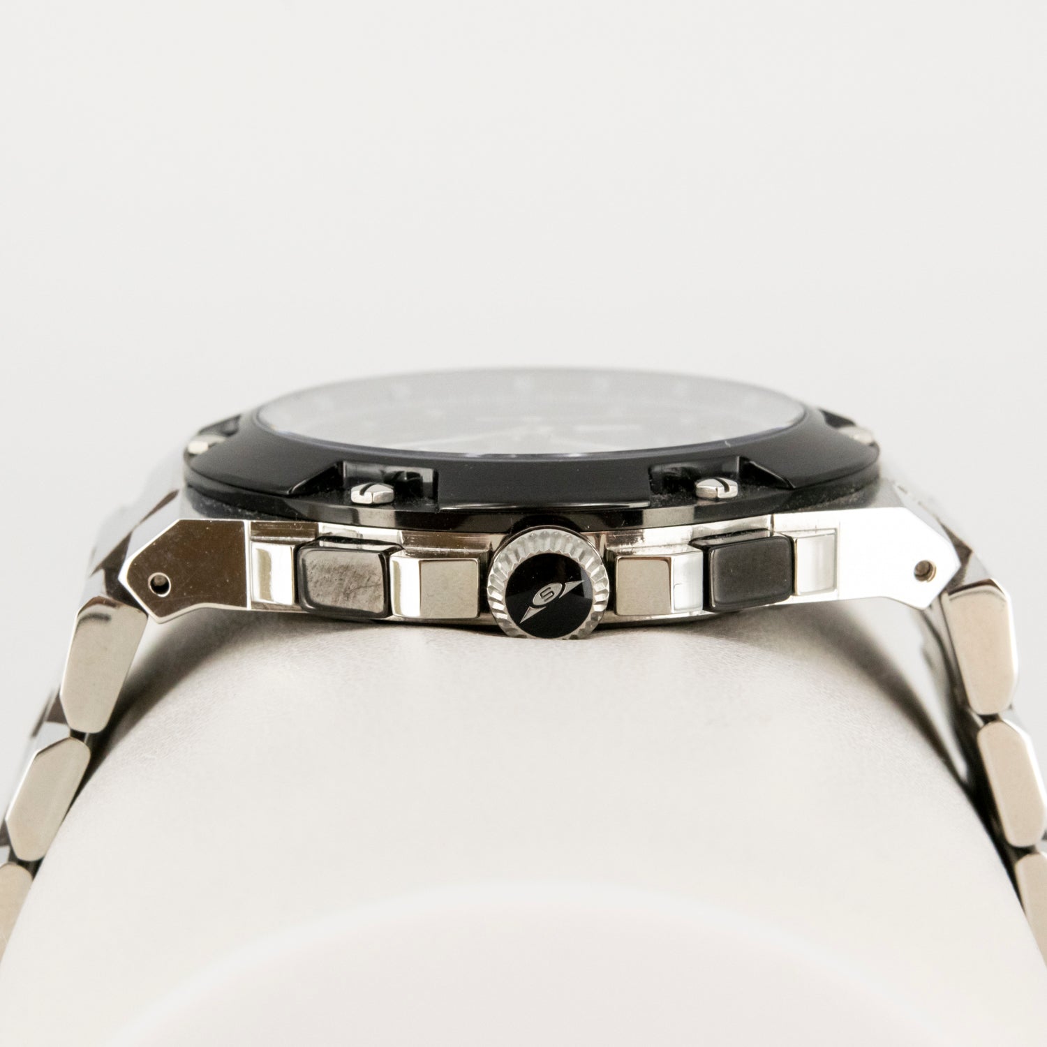 Reloj de pulsera Sandoz para caballero en acero inoxidable con cristal de zafiro