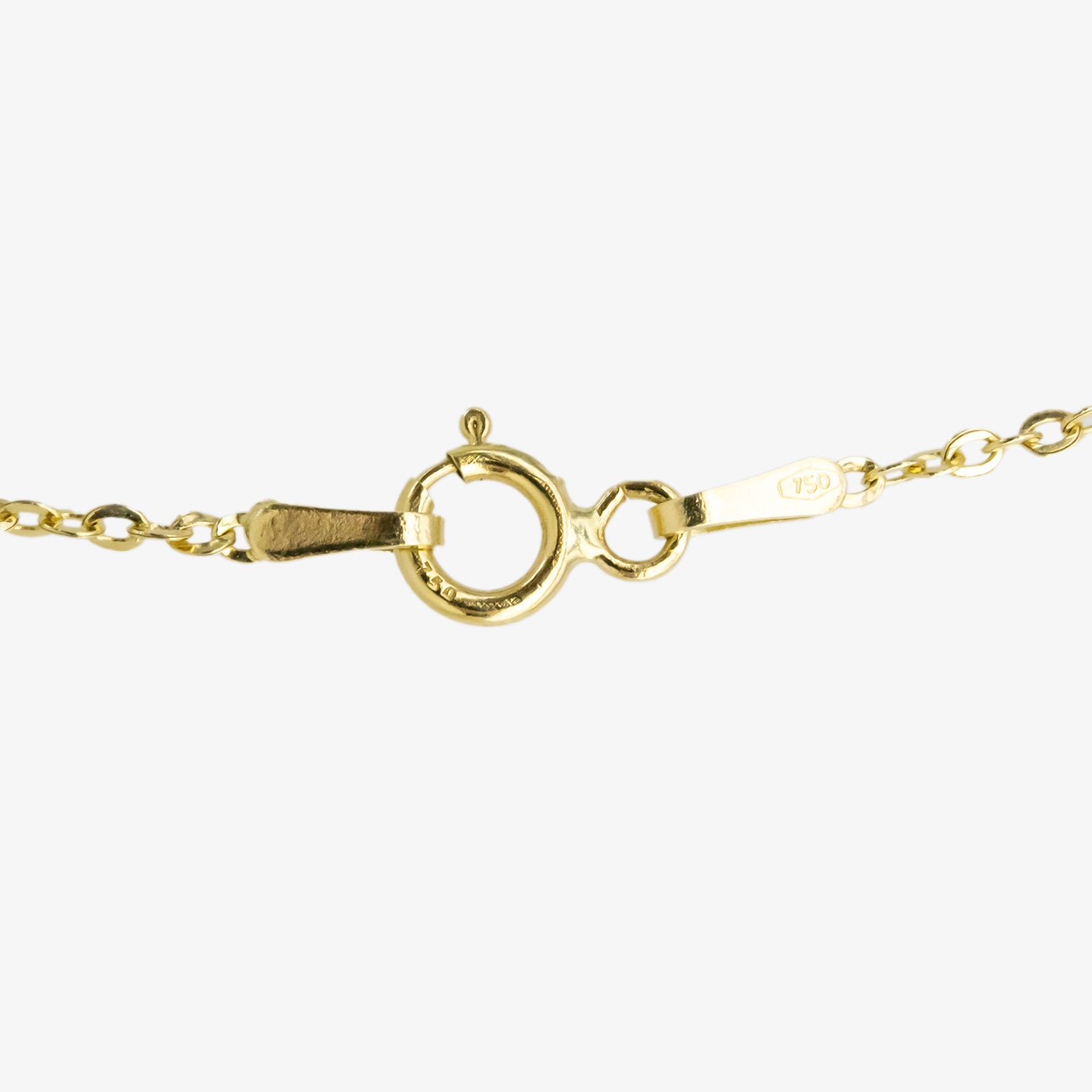 Set of 18 kt. gold pendant and earrings with diamonds and baroque Tahitian pearls