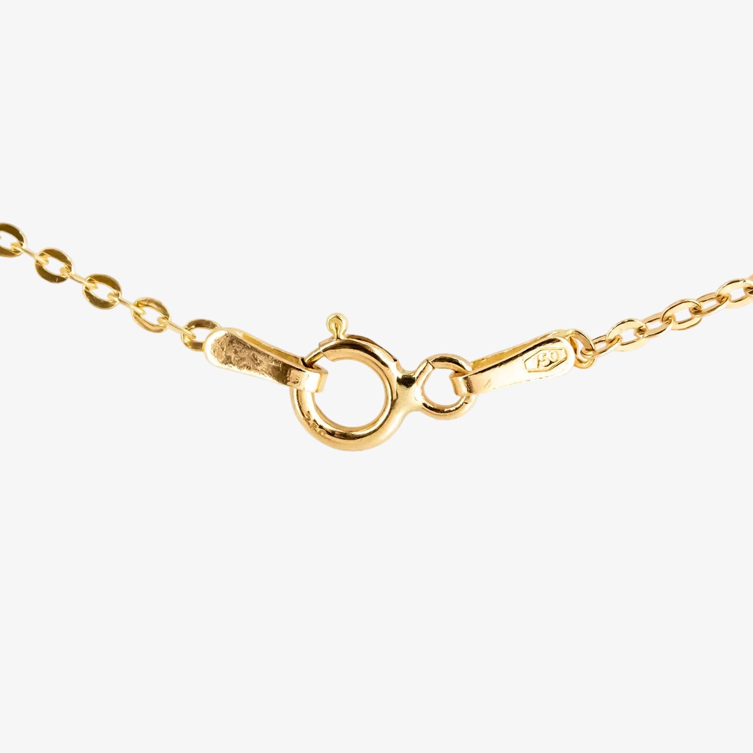 Colgante de oro 18 kt. con rubí de 0.60 ct.