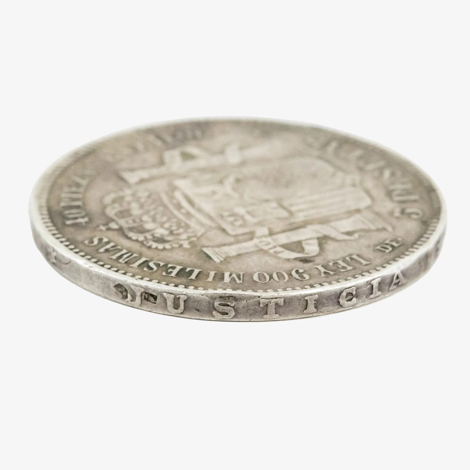Moneda de plata de cinco pesetas de 1873
