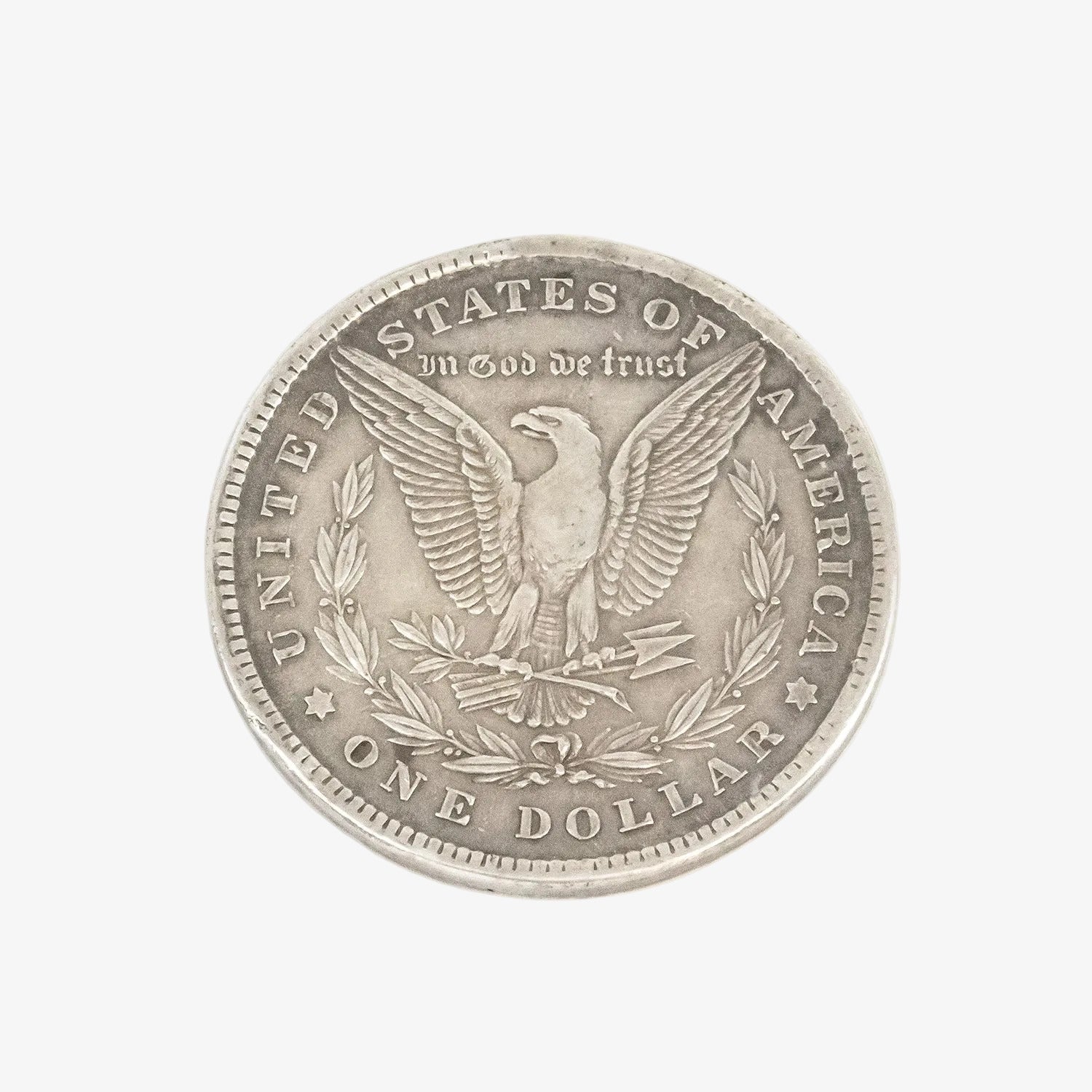 Moneda de un dólar de plata de Estados Unidos. Año 1886