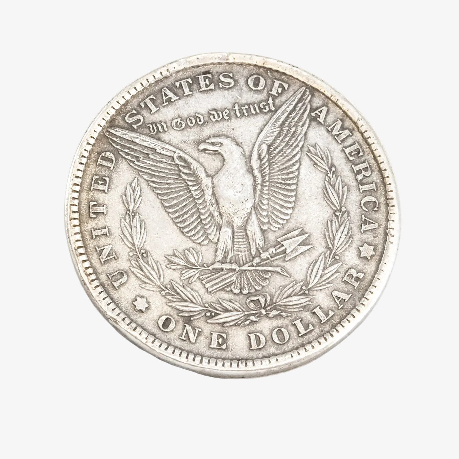 Moneda de un dólar de plata de Estados Unidos. Año 1886