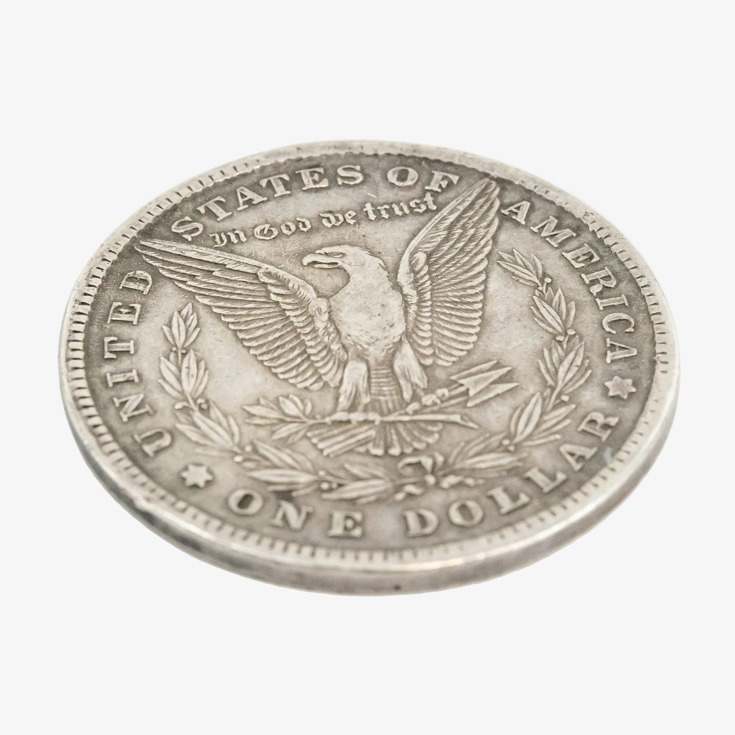 Moneda de un dólar de plata de Estados Unidos. Año 1886