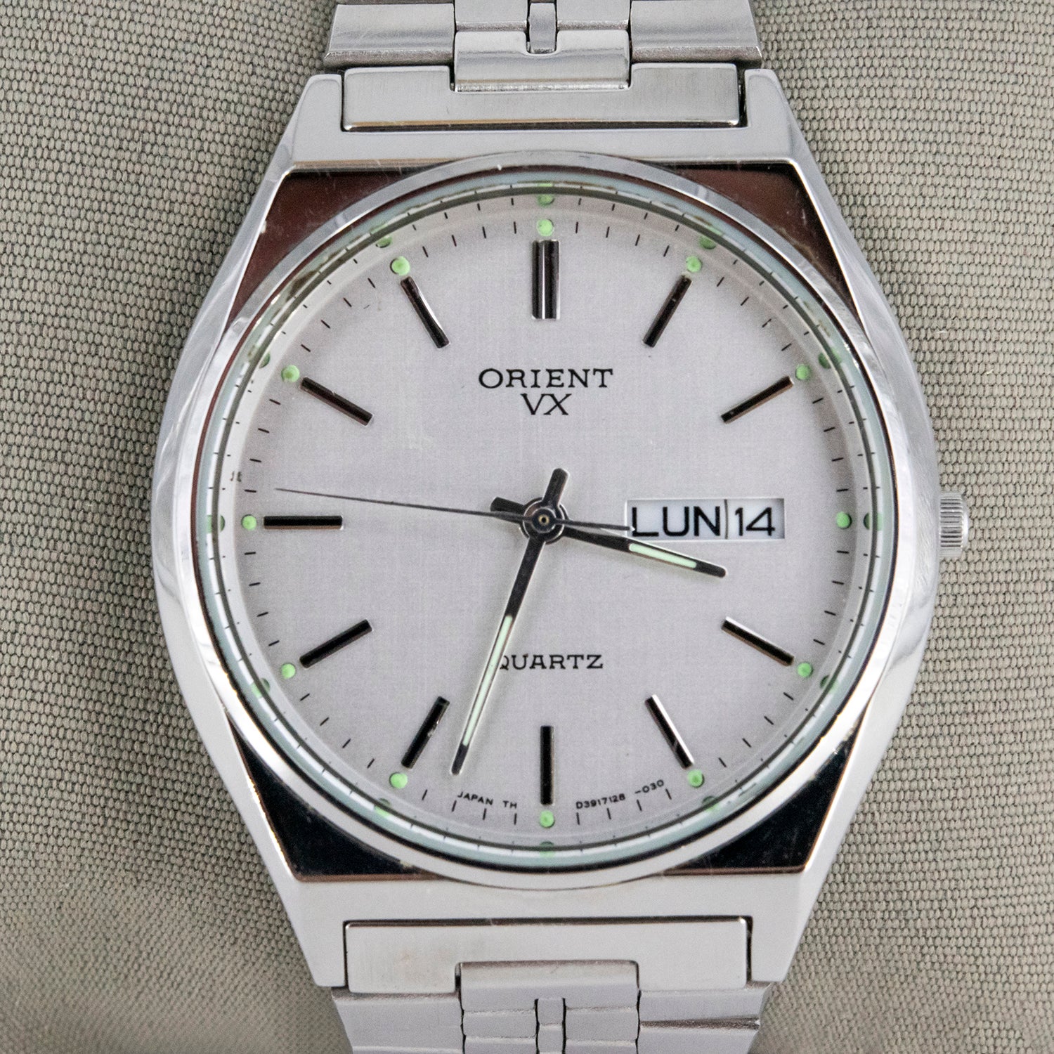 Reloj de pulsera Orient VX años 80