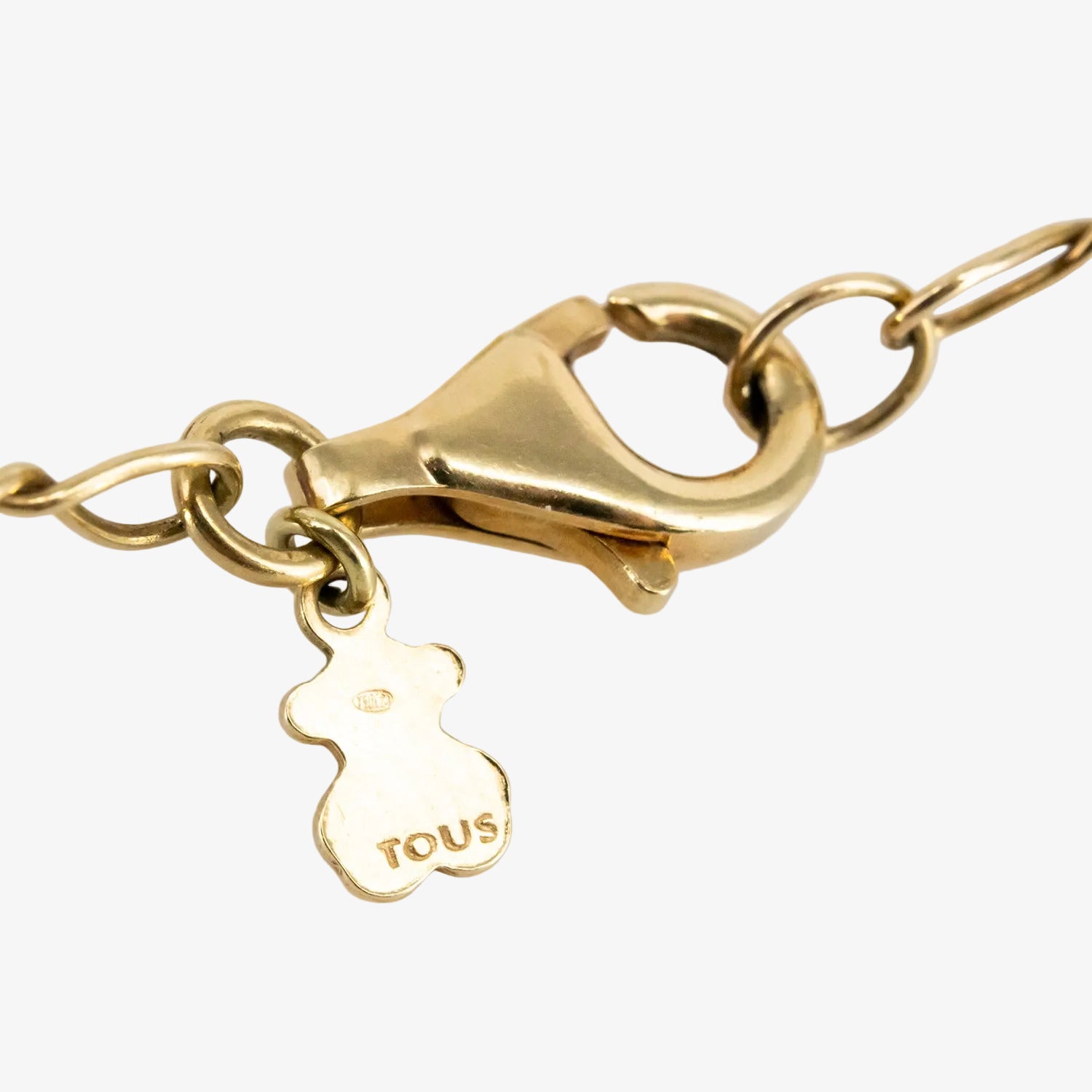 Pulsera Tous de oro 18 kt. con piedras naturales