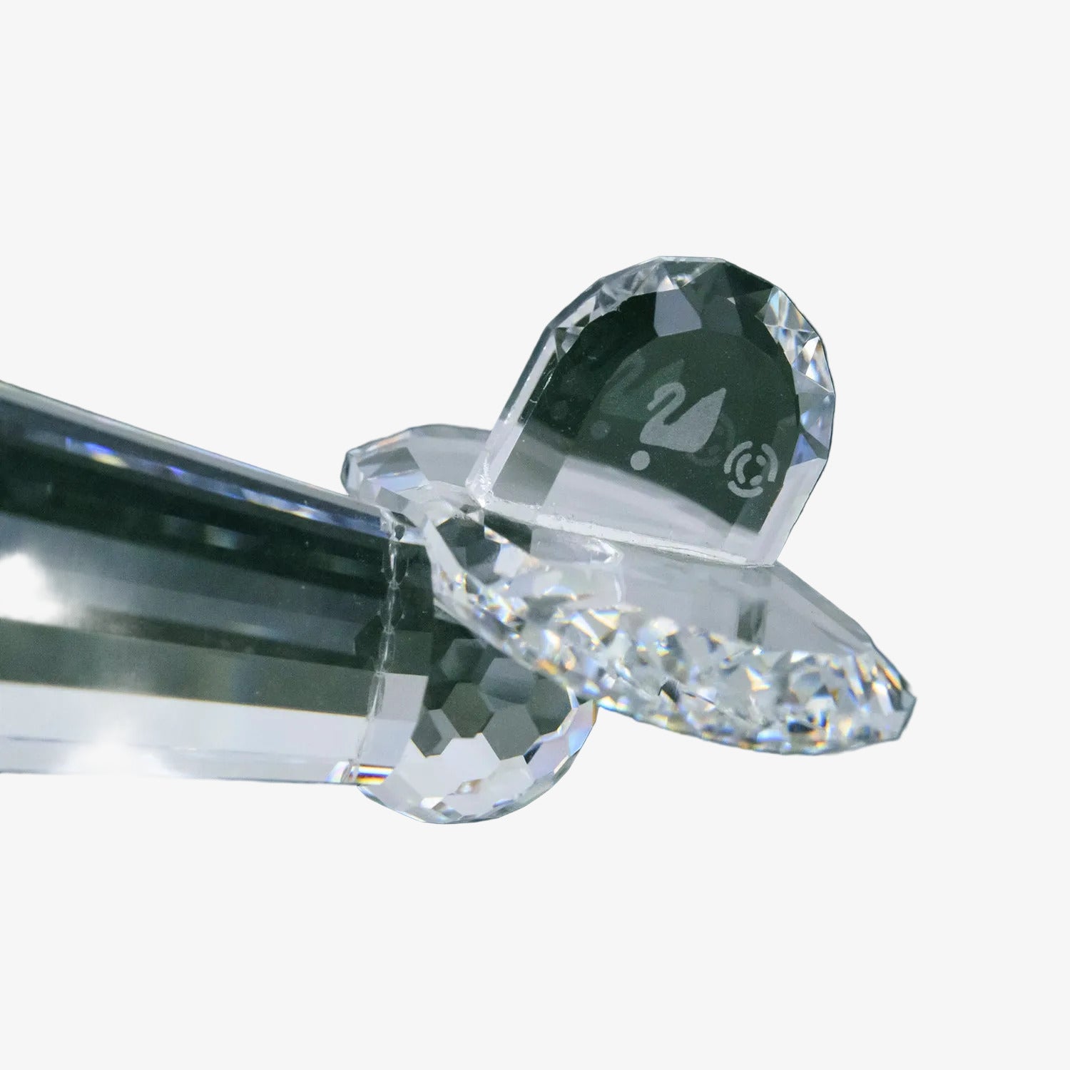 Figura decorativa Avioneta de cristal Swarovski