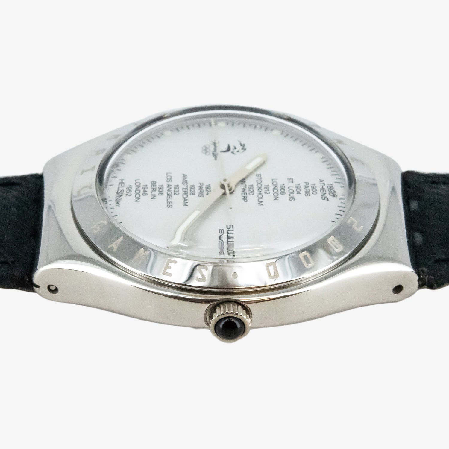 Pareja de relojes Swatch Irony edición especial Juegos Olímpicos de Sidney 2000